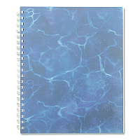 Cambridge Abyss Weekly/Monthly Planner, 11 x 8.5, Water-Inspired Artwork, Blue Cover, 12-Month (Jan-Dec): 2026 (1756905)