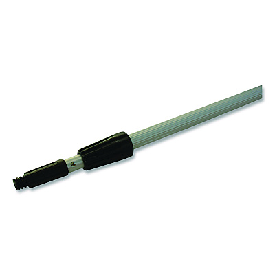 Boardwalk Aluminum Extension Pole, 96", Silver/Black (8POLE6)