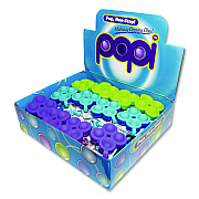 TPG Creations Popi Fidget Toy, Ages 5 and Up, Assorted Colors, 24/Carton (876)