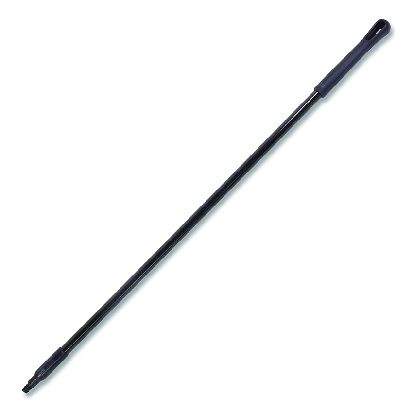 Carlisle Color Coded Fiberglass Handle, 1" dia x 48", Black (41225EC03)