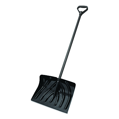 Suncast Combo Snow Shovel and Pusher, 18" Width x 51.13" Length (SC1300EA)