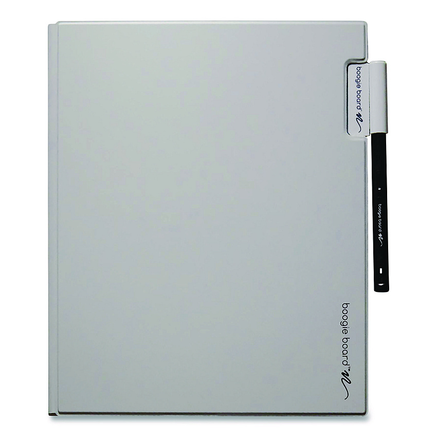 Boogie Board Blackboard Folio, 9.1" x 11.1", Magnetic Closure, Gray (BP20160001)
