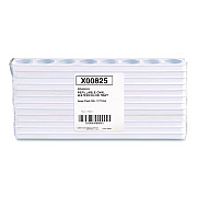 Prang Refillable Oval Watercolor Tray, White, 12/Pack (X00825)