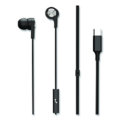 Maxell USB-C Earbuds, Black (199261)