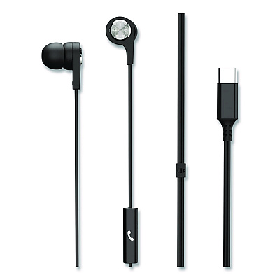 Maxell USB-C Earbuds, Black (199261)