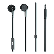 Maxell EB95 Wired Earbuds with Mic, Black (199846)