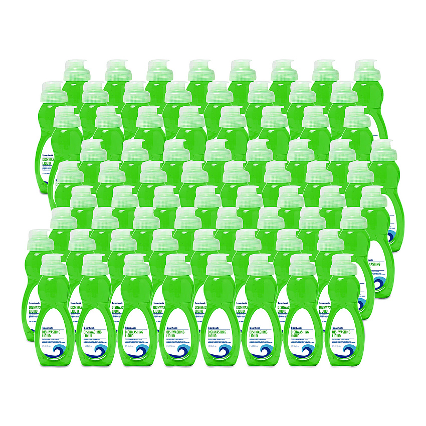 Boardwalk Manual Dish Soap, Fresh Scent, 3 oz Bottle, 72/Carton (3OZDISH)