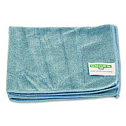 Unger SmartColor MicroWipes 4000, Heavy-Duty, Microfiber, 16 x 15, Blue, 10/Pack (MF40B)