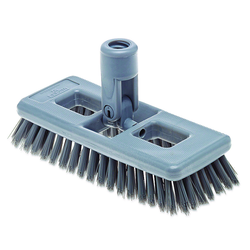 Unger SmartColor Swivel Brush, 8" Wide, PET Bristles (SB20GEA)