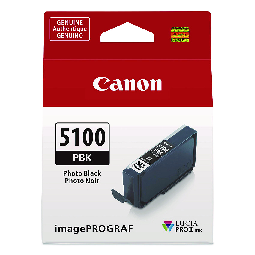 Canon 6952C002 (PFI-5100) Lucia PRO II Ink, Photo Black