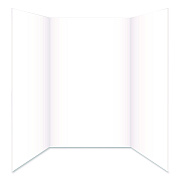 Royal Brites Tri-Fold Foam Board, 28 x 40, 0.19" Thick, White/White (20317)