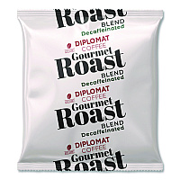 Diplomat Coffee Decaffeinated Frac Pack, 42/Carton (CLCGR2542D)