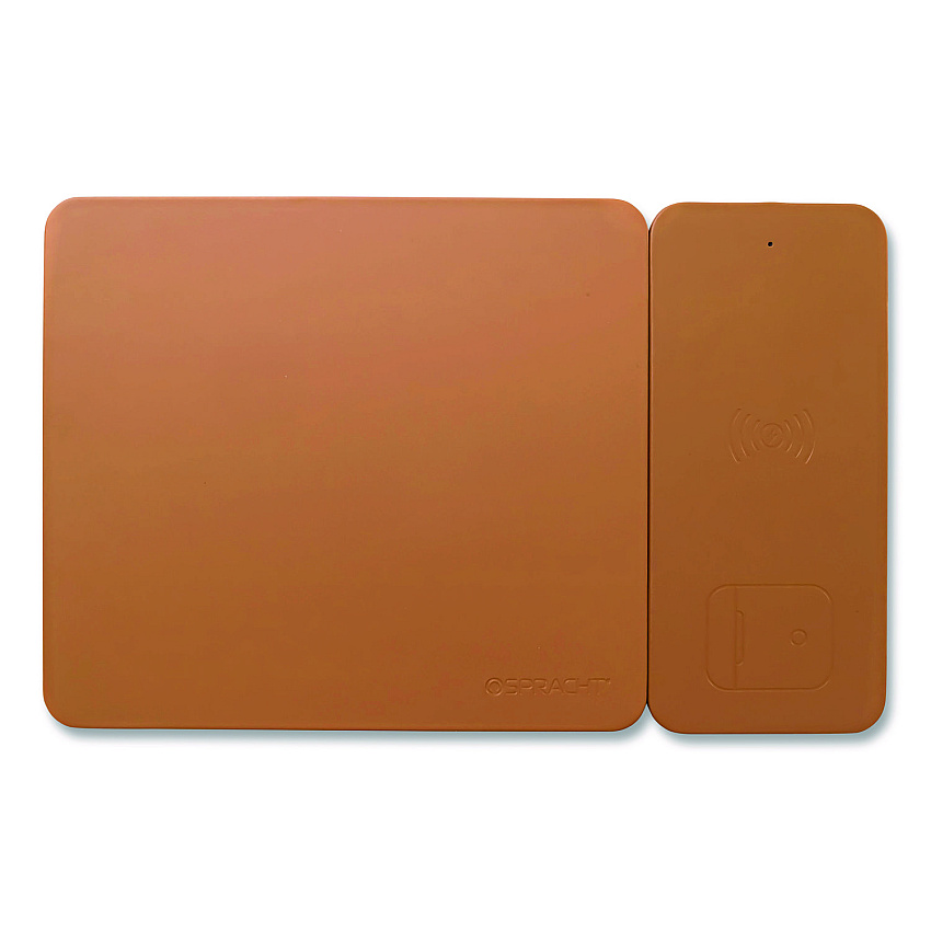 Spracht MagPad Charger and Mouse Pad, Brown (MGPBN)