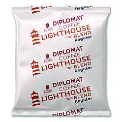 Diplomat Coffee Light House Frac Pack, 2.5 oz, 100/Carton (CLCLH25100R)
