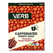 VERB Energy Caffeinated Energy Bar, Chocolate Peanut Butter Cup, 0.92 oz Bar, 16/Box (22002524)