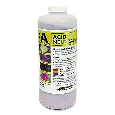 Quick Dam Acid Neutralizer, 3 L, 2 lb Bottle (ACID2)