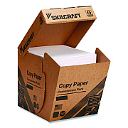 AbilityOne 7530017253060, SKILCRAFT 50% Recycled Convenience Copy Paper, 92 Bright, 20 lb Bond Wt, 8.5 x 11, White, Bulk, 2,500/Box