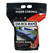 Quick Dam Flood Bags, 12" x 24" x 3.5", 10/Pack (QD122410)
