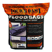 Quick Dam Flood Bags, 12" x 24" x 3.5", 6 Bags/Pack (QD12246ES)