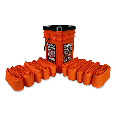 Quick Dam Indoor Bucket Kit, (1) Bucket, (10) 10 ft Water Dams (WUGG1010)