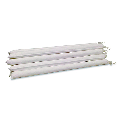 Quick Dam Monitor Well Socks for Oil and Sheen Removal, 0.4 gal, 1.5" x 2 ft, 20/Box (SO15220)