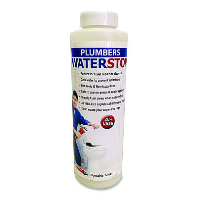 Quick Dam Water Stop, 17.75 L, 12 oz Bottle (WS121)