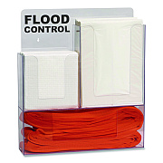 Quick Dam Wall Rack, (8) Drip Mats, (8) Mats, (2) 4 ft Water Dams, (1) 10 ft Water Dam (WURACK)