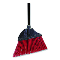 Nexstep Commercial Products MaxiPlus Angle Broom, 56" Overall Length, Red/Black (91284)