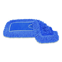 Nexstep Commercial Products MaxiTwist Microfiber Dust Mops, Microfiber, 24" x 5", Blue (94072)