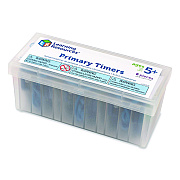 Learning Resources Student Timer, LCD, 2.5 x 6.3 x 2.5, Assorted Colors, 6 Timers (LER8136)