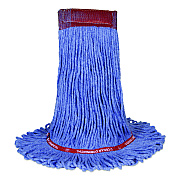 Nexstep Commercial Products MaxiClean Loop-End Mop, Cotton/Synthetic, 20 oz, Blue (97156)