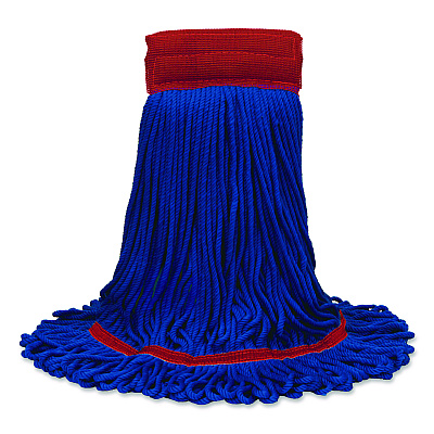 Nexstep Commercial Products MaxiPlus Microfiber Loop-End Mop, Microfiber, 24 oz, Blue (97207)