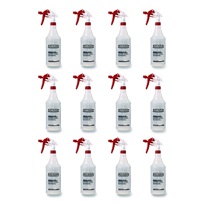 Rust-Oleum Empty Trigger Sprayer, 32 oz, Clear, 12/Carton (394872)