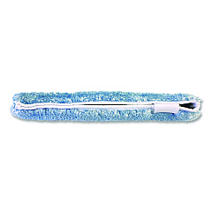 Nexstep Commercial Products MaxiPlus Combo Window Washer and Squeegee Microfiber Replacement Sleeve, 15.5" Wide, Blue (96154R)