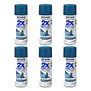 Rust-Oleum Painter's Touch 2X Ultra Cover Spray Paint, Ultra Matte Blue, 12 oz Aerosol Can, 6/Carton (331188)