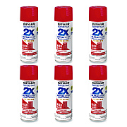 Rust-Oleum Painter's Touch 2X Ultra Cover Spray Paint, High Gloss Strawberry Fields, 12 oz Aerosol Can, 6/Carton (331180)