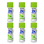 Rust-Oleum Painter's Touch 2X Ultra Cover Spray Paint, High Gloss Tropical Leaf, 12 oz Aerosol Can, 6/Carton (331179)