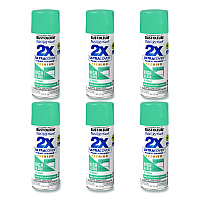 Rust-Oleum Painter's Touch 2X Ultra Cover Spray Paint, High Gloss St. Tropez, 12 oz Aerosol Can, 6/Carton (331175)
