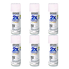 Rust-Oleum Painter's Touch 2X Ultra Cover Spray Paint, High Gloss White, 12 oz Aerosol Can, 6/Carton (331171)