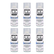 Rust-Oleum Ultra Matte Chalked Paint, Matte Clear, 12 oz Aerosol Can, 6/Carton (302599)