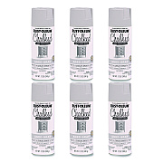 Rust-Oleum Ultra Matte Chalked Paint, Matte Aged Gray, 12 oz Aerosol Can, 6/Carton (302592)