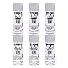 Rust-Oleum Ultra Matte Chalked Paint, Matte Aged Gray, 12 oz Aerosol Can, 6/Carton (302592)