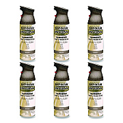 Rust-Oleum Universal Premium Spray Paint, Hammer Brown, 12 oz Aerosol Can, 6/Carton (245218)