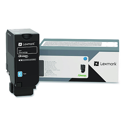 Lexmark Cyan Return Program Toner Cartridge (5,000 Yield) (71C00CG)