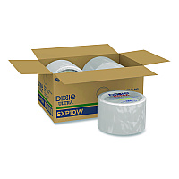 Dixie Ultra Heavy-Weight Paper Plates, 10" dia, White, 125/Pack, 4 Packs/Carton (SXP10W)