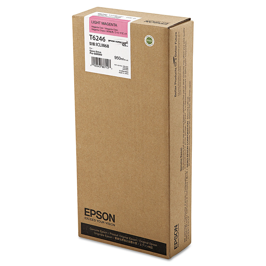 Epson T624600 UltraChrome GS Ink, Light Magenta