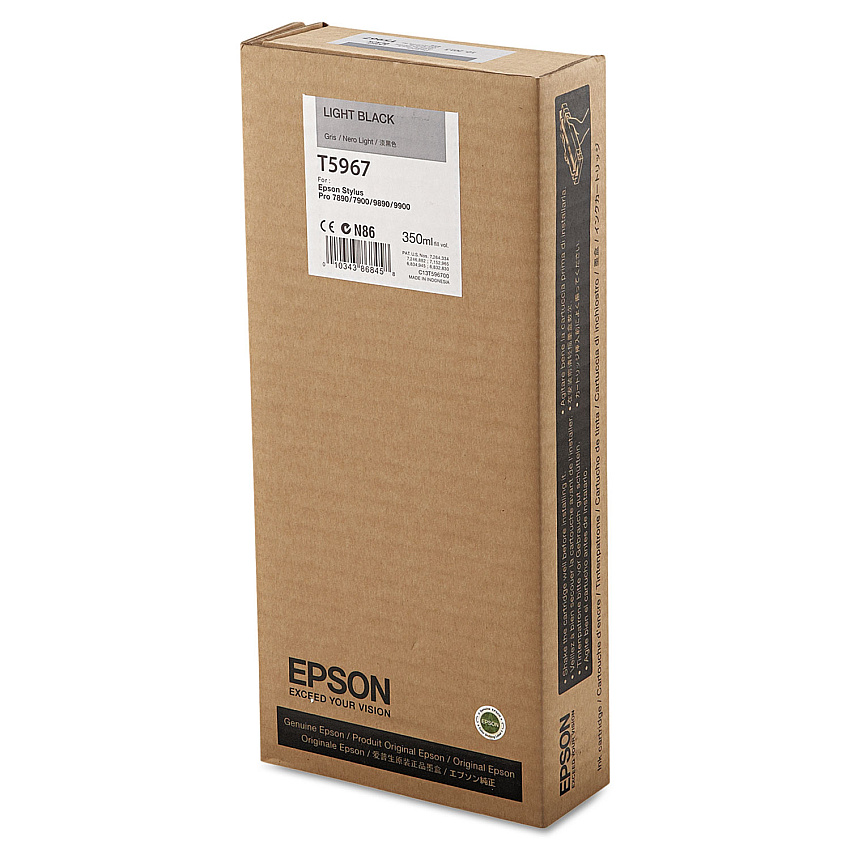 Epson T596700 UltraChrome HDR Ink, Light Black