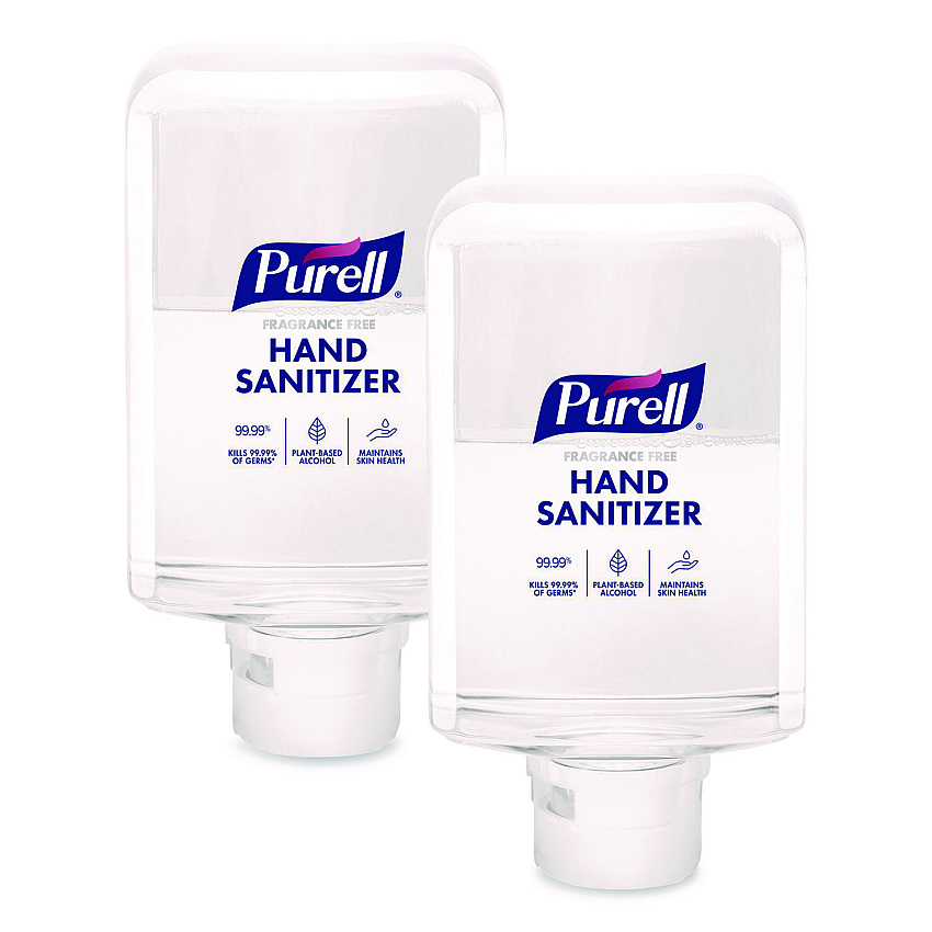 PURELL Advanced Hand Sanitizer Fragrance Free Foam, 800 mL Refill, 2/Carton (835102CV)