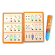 Educational Insights Hot Dots Numberblocks Activity Book with Interactive Pen, Number Recognition 1-10, 75 Activities, Pre-K to K, 60 Pages (2550)