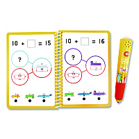 Educational Insights Hot Dots Numberblocks Activity Book with Interactive Pen, Number Recognition 11 to 20, 60 Activities, Grades K to 1, 60 Pages (2551)